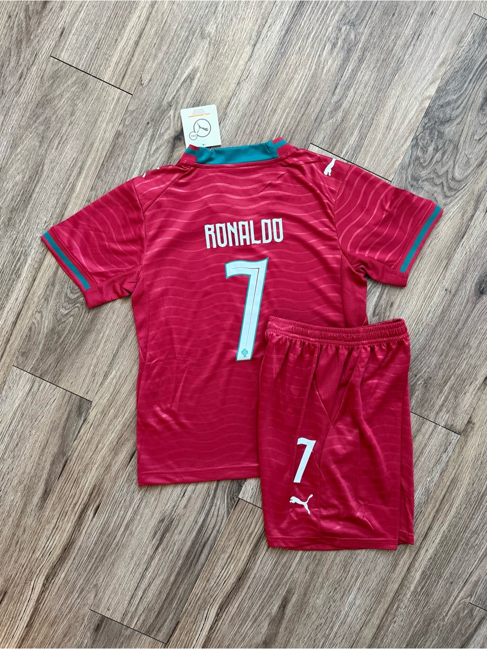 Portugal home Jersey set Kids Ronaldo 7